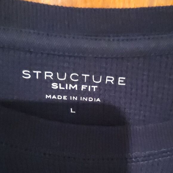 Izod Navy Blue Men's Sweater - Picture 2 of 7